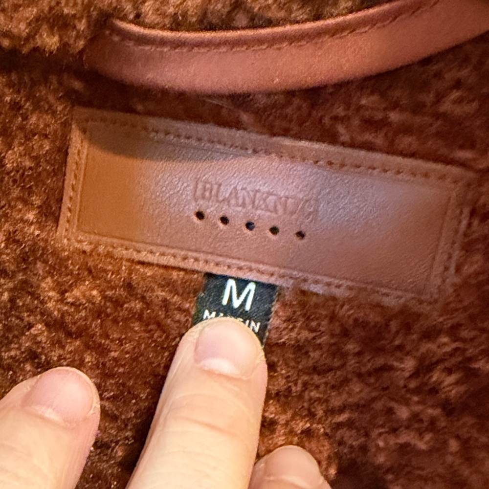 Blank NYC Faux Fur Jacket in Level Up - Picture 4 of 7